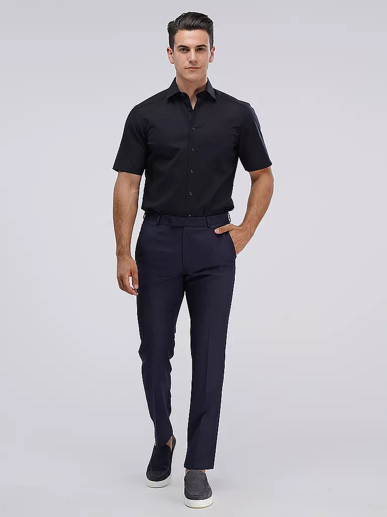 OLYMP Hemd Modern Fit  schwarz