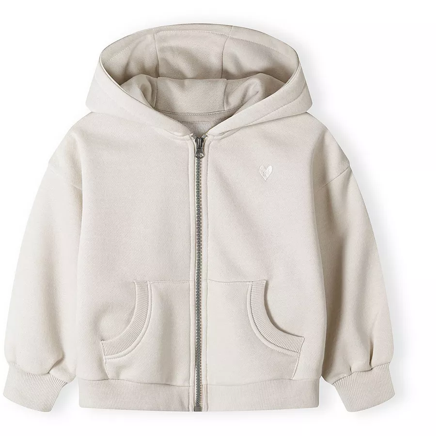 MINOTI Sweatjacke Steingrau