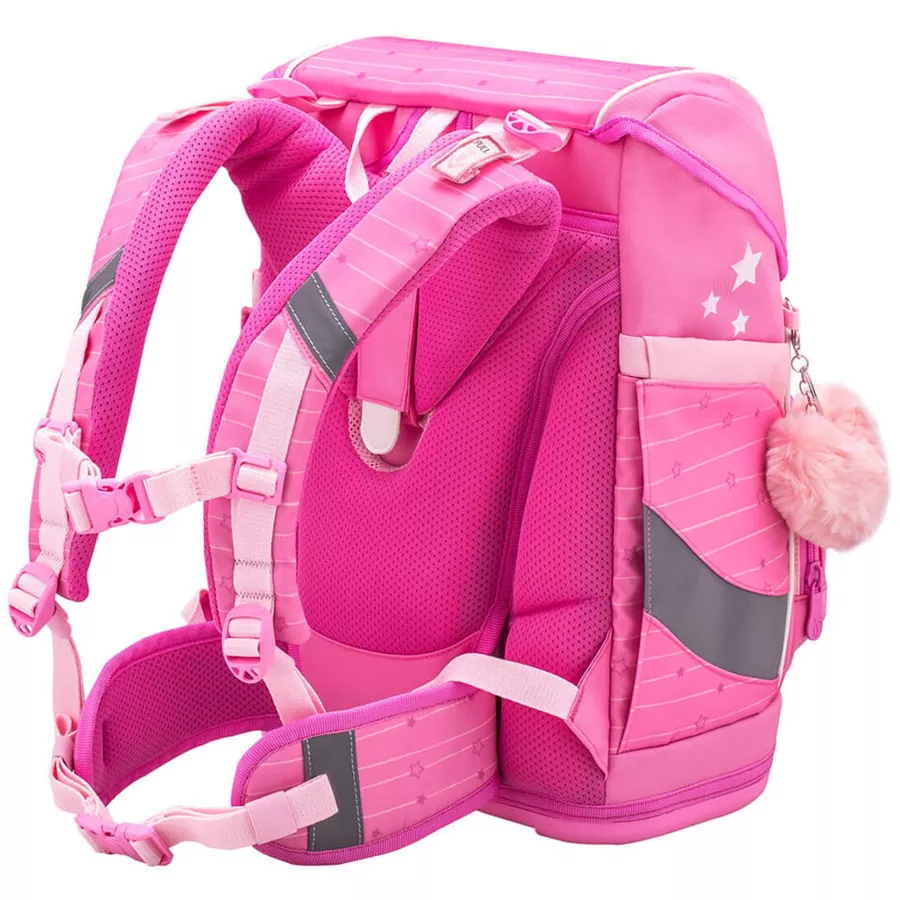 Belmil Schulranzen Premium Smarty Plus Set 5-teilig Candy