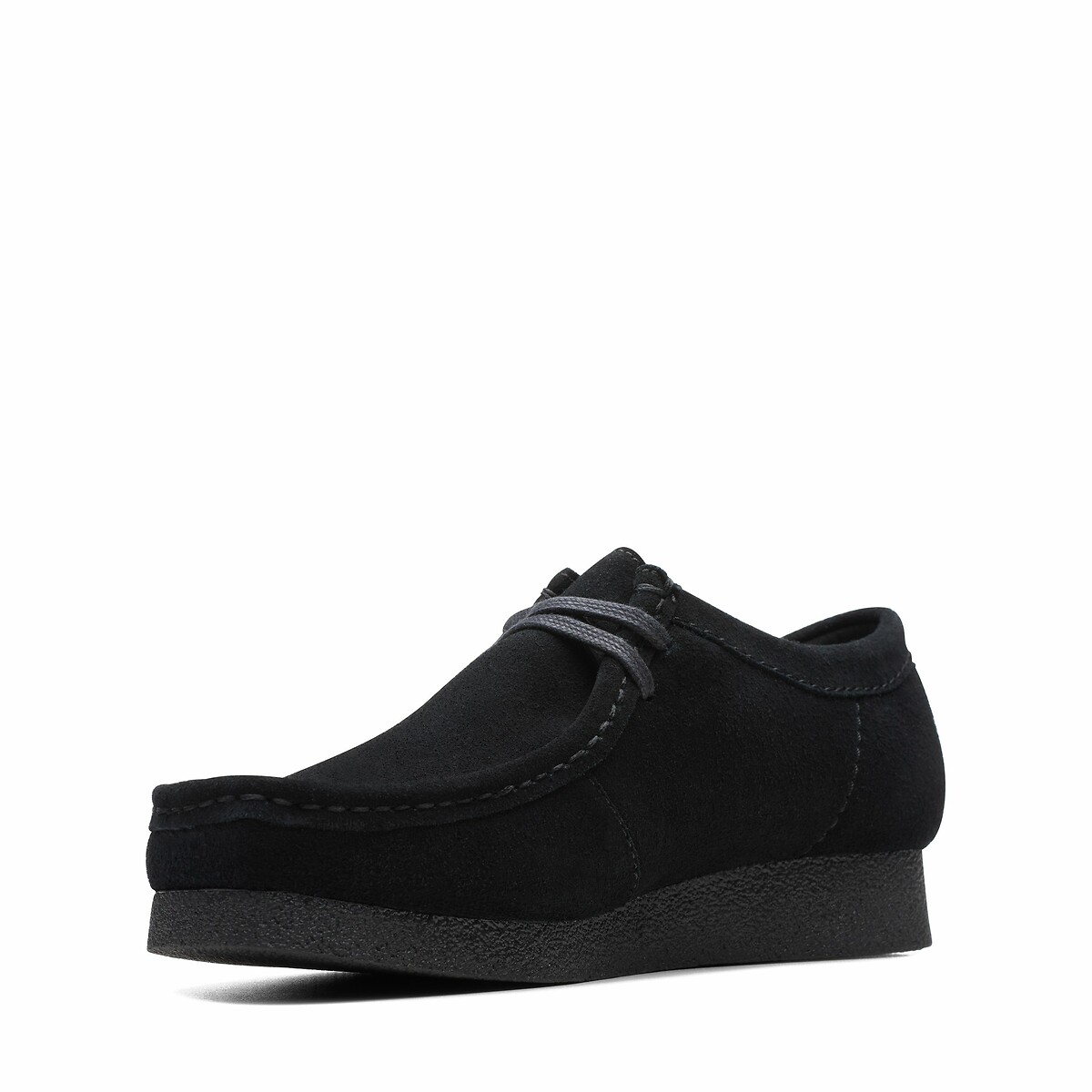 CLARKS<br>Derbies Wallabee em couro camurça