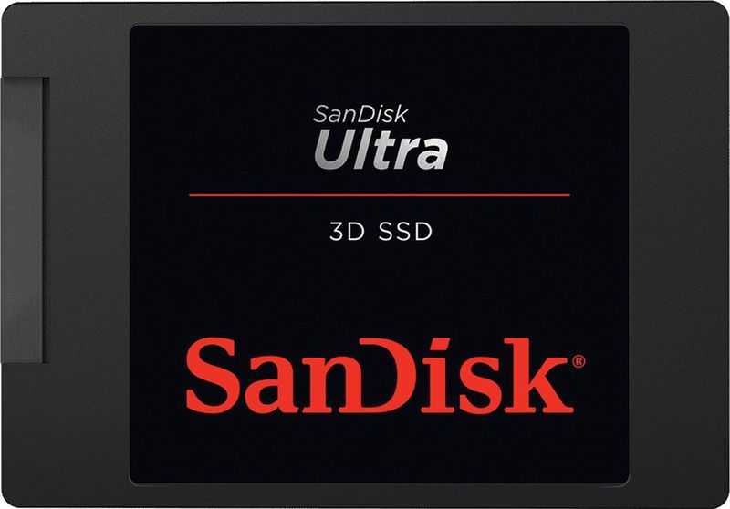 Sandisk - Ultra 3D - SSD - 500GB - Zwart