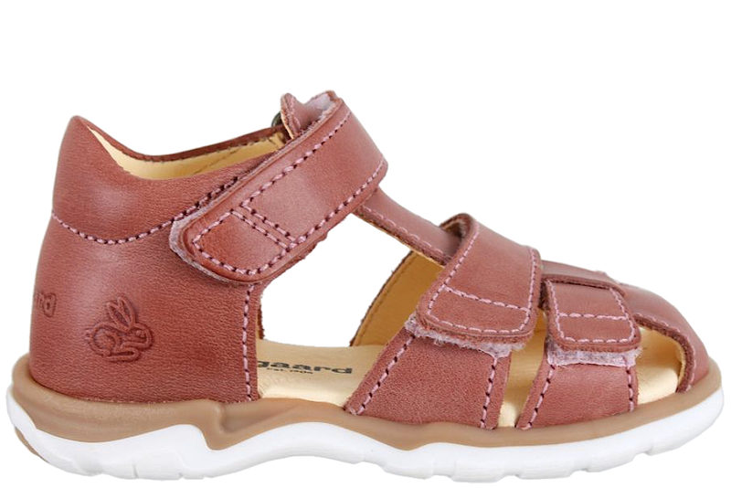 BUNDGAARD SOFUS OLD ROSE SANDAL I SKIND