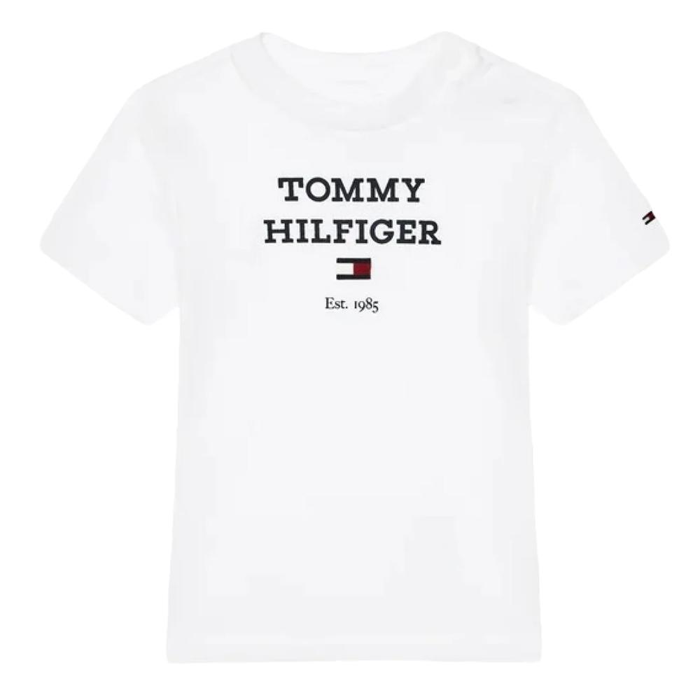 Tommy Hilfiger T-shirt Blanc Garçon Bébé Tommy Hilfiger KN0KN01761