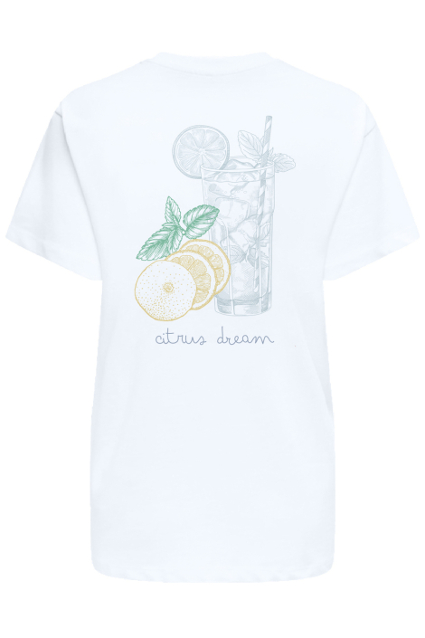 Only witte dames t-shirt