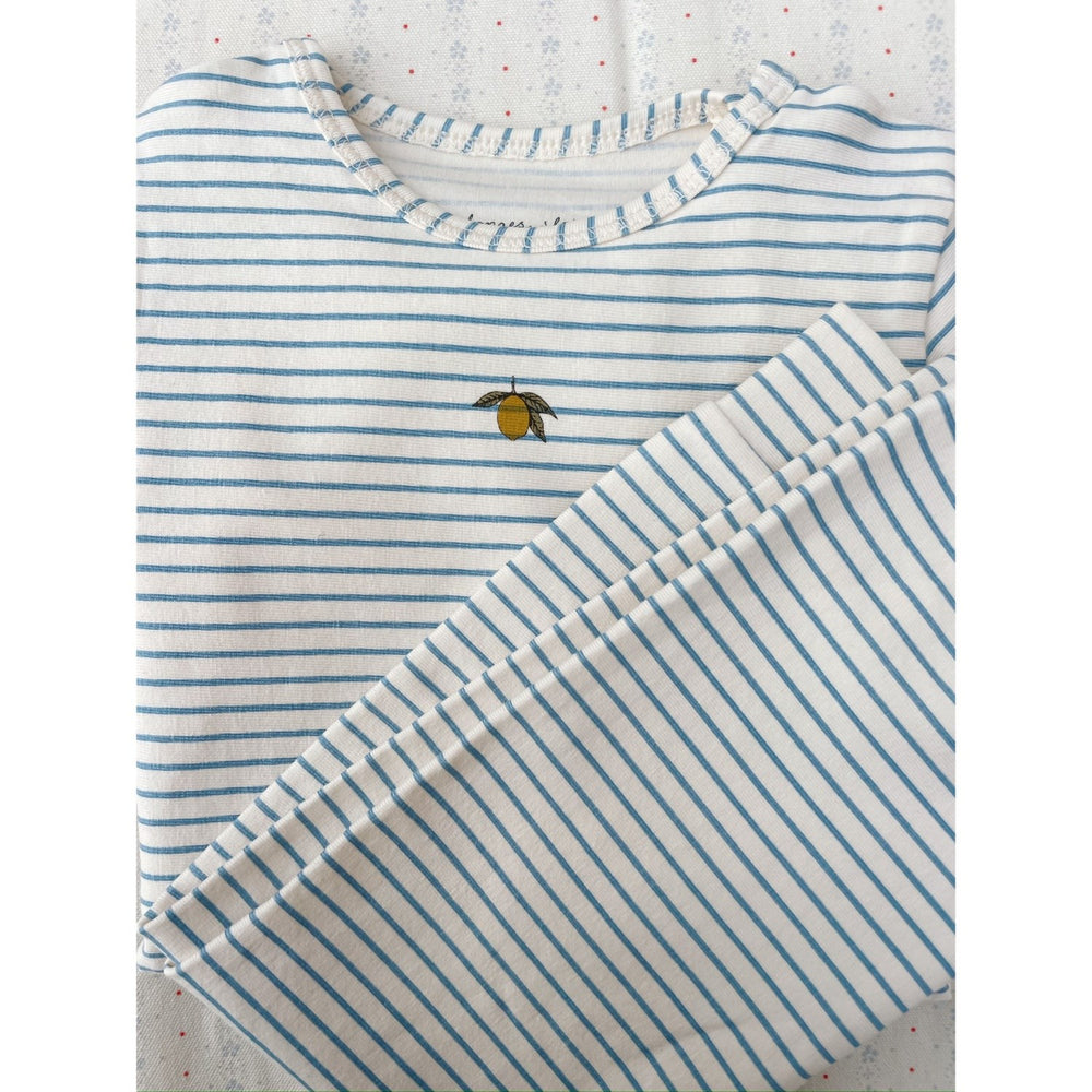 Køb Konges Sløjd Stripe Bluie Basic Bluse GOTS