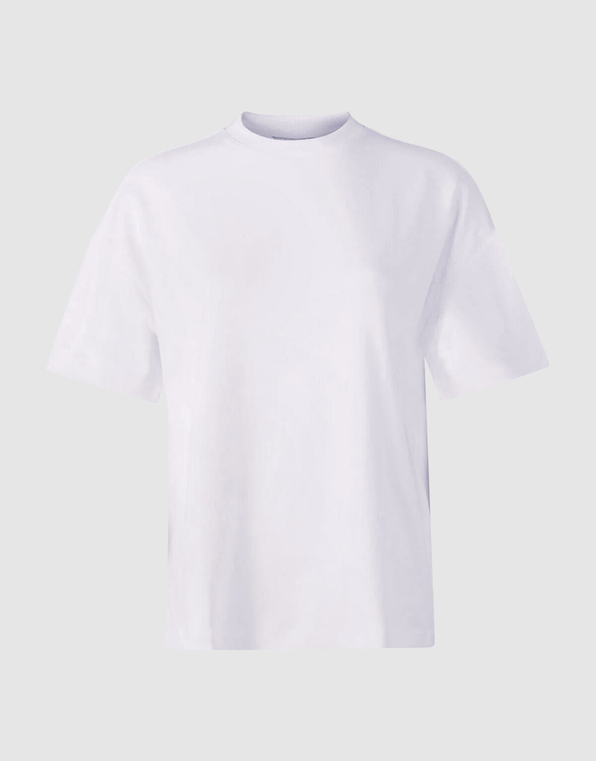 Oversized Basis T-shirt Wit