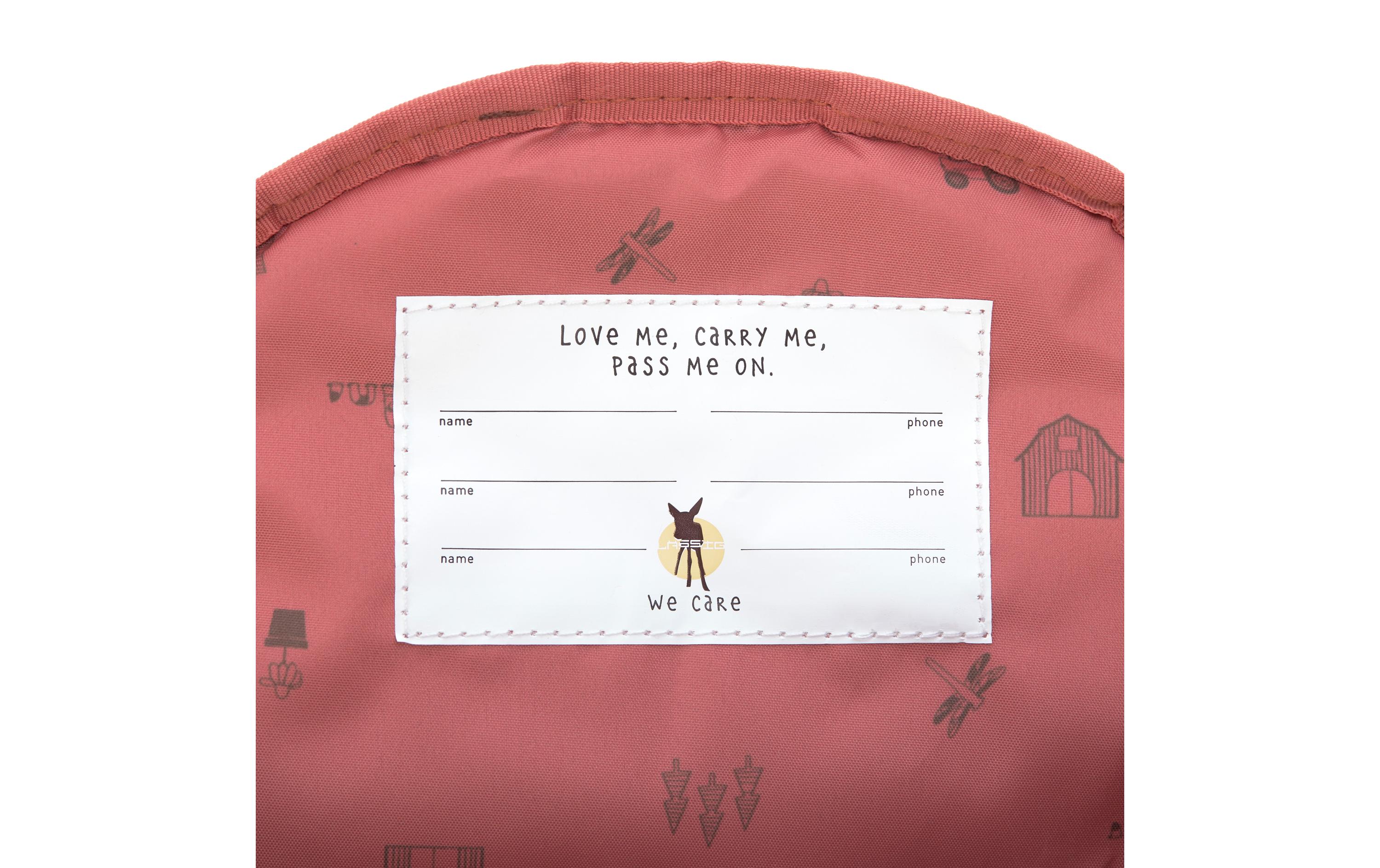 Rucksack Mini Backpack Adventure LibelleKindergartenrucksack ideal für kleine Weltentdecker
