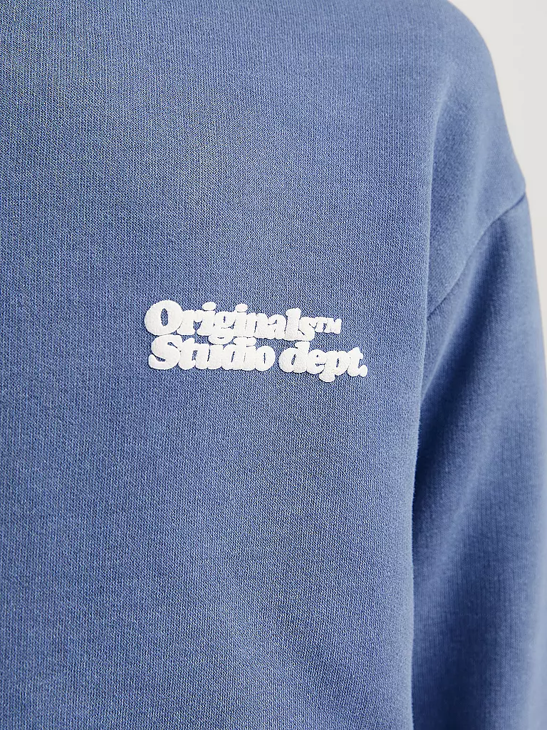 JACK & JONES Jungen Kapuzensweater - Hoodie JORVERMONT blau