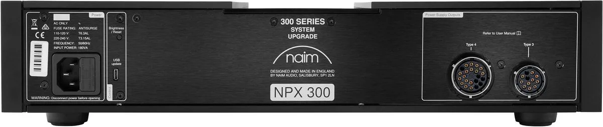 Naim NPX 300 Power Supply Alimentations séparées
