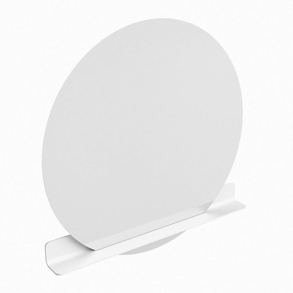Mondiaz Spot spiegel rond Ø120cm met planchet talc