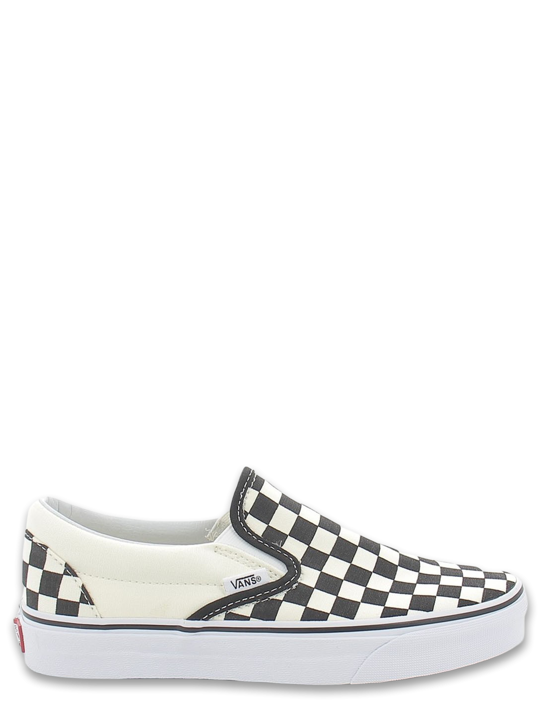vans Sneakers mixte ua classic slip-on noir/blanche