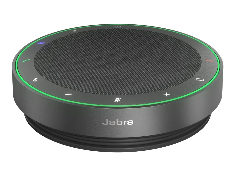 Jabra Speak2 75 MS - Konferencetelefon håndfri - Bluetooth - trådløs - USB-A, USB-C - mørkegrå - Certified for Microsoft Teams Rooms, Optimized for Microsoft Teams, Microsoft Swift Pair Certified