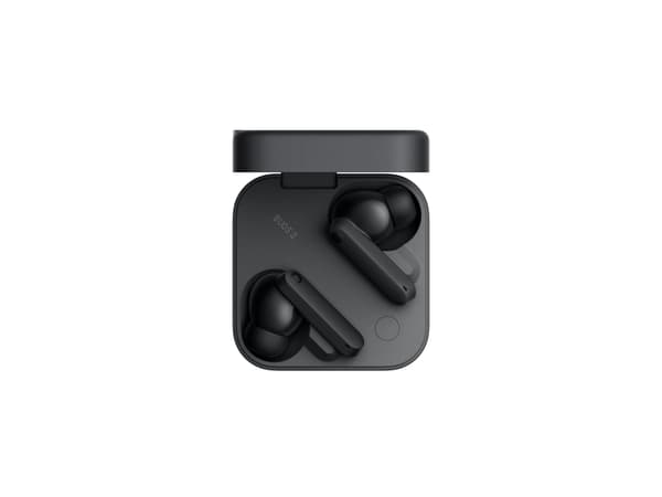 CMF Buds 2 - True wireless-hodetelefoner med mikrofon - ørepropp - Bluetooth - aktiv støydemping - mørk grå