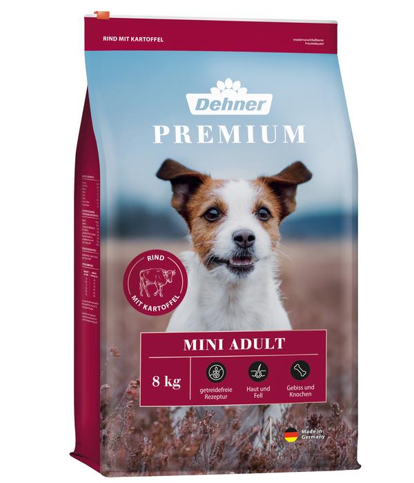 Dehner Premium Trockenfutter für Hunde Mini