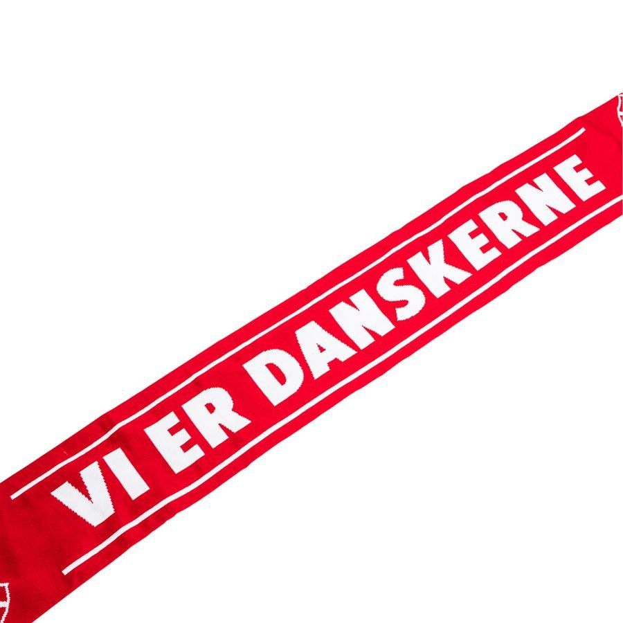 Danemark Classic Écharpe 17,5x140cm - Rouge/Blanc