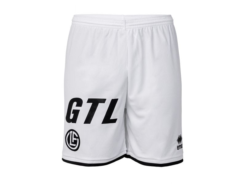 FC Lugano Shorts Home 25/26 L, Weiss Leichte, strapazierfähige Shorts