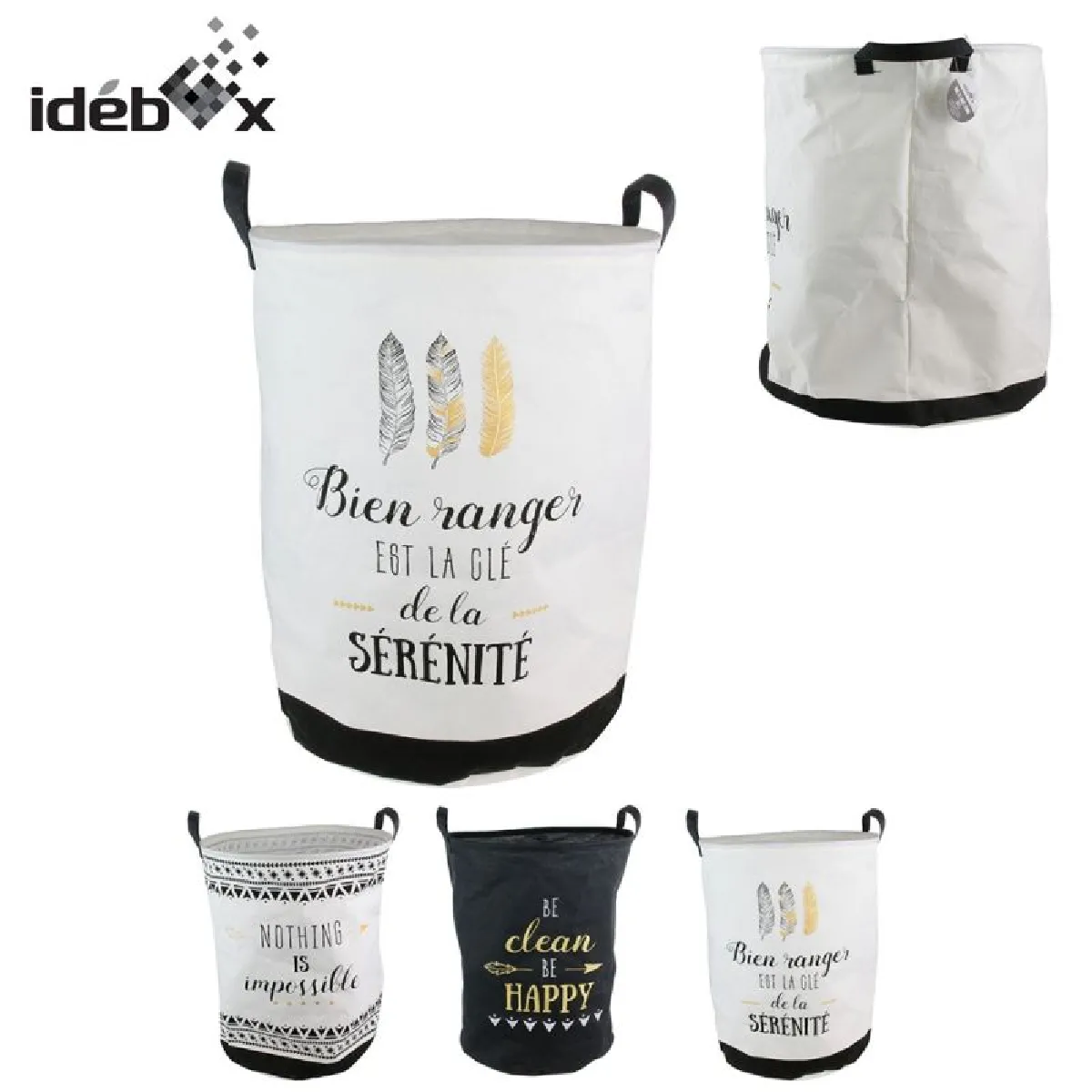 Bac à Linge Rond 63L Idebox