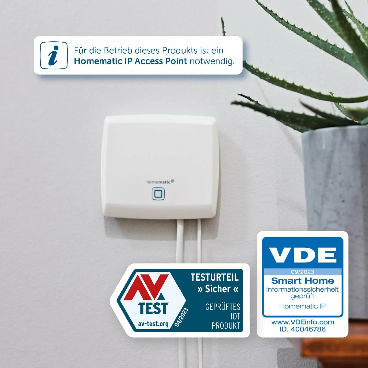 HOMEMATIC IP Keypad HmIP-WKP