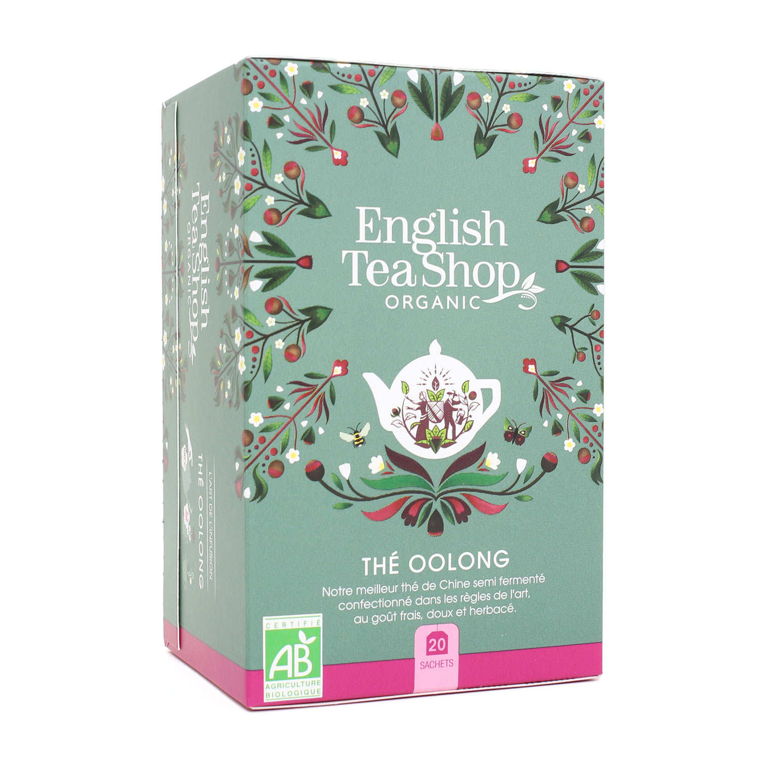 Thé Oolong bio en sachets