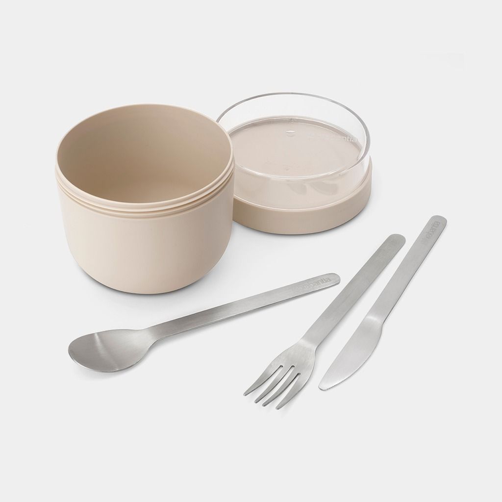Make & Take Yoghurtbeker 0,5L, kunststof - Soft Beige