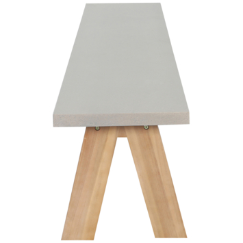 Wakefield eettafelbank Vic 215 cm light teak hout