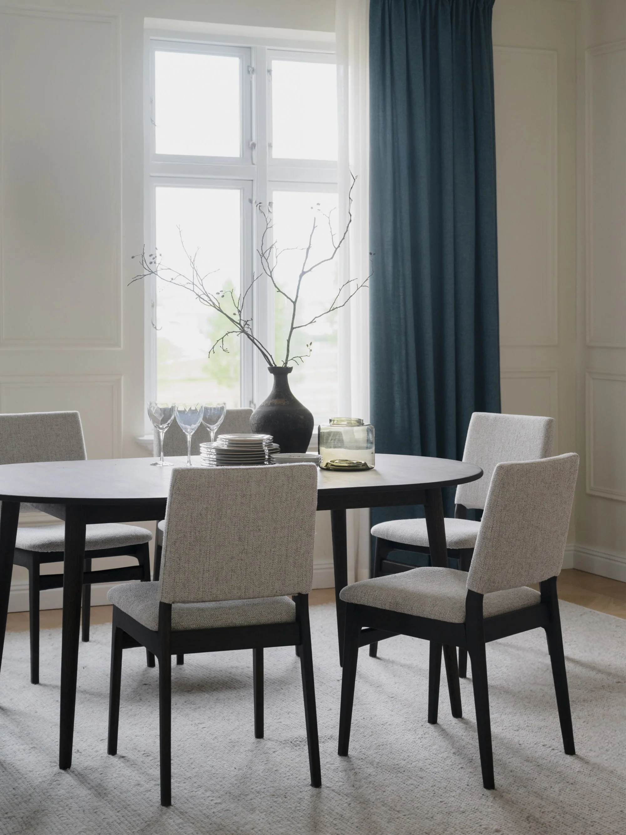 Eikenhouten stoel Medford