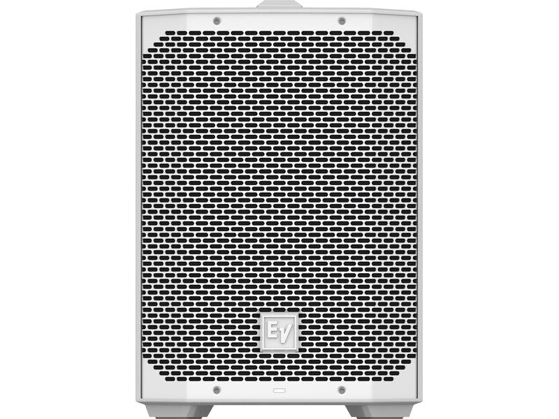 Electro-Voice Lautsprecher Everse 8 – Weiss Akkubetriebener PA-Lautsprecher mit Bluetooth-Konnektivität