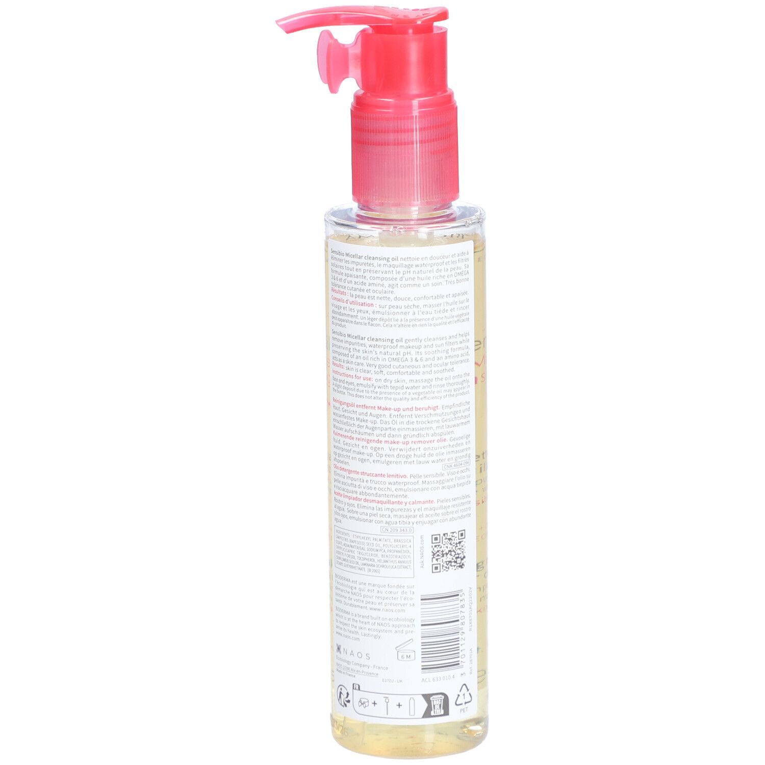 BIODERMA Sensibio Mizellenreinigungsöl - Jetzt 25% sparen mit Code 