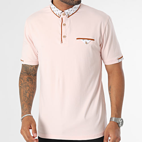 Polo Manches Courtes Rose