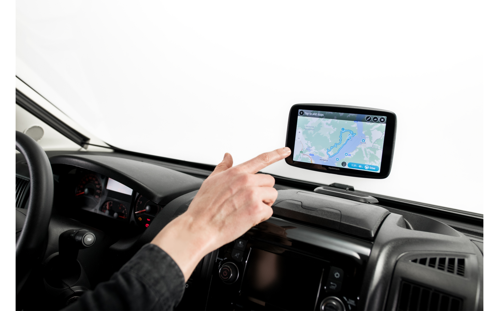 TomTom GO Camper Max Navigationssystem 7 Zoll