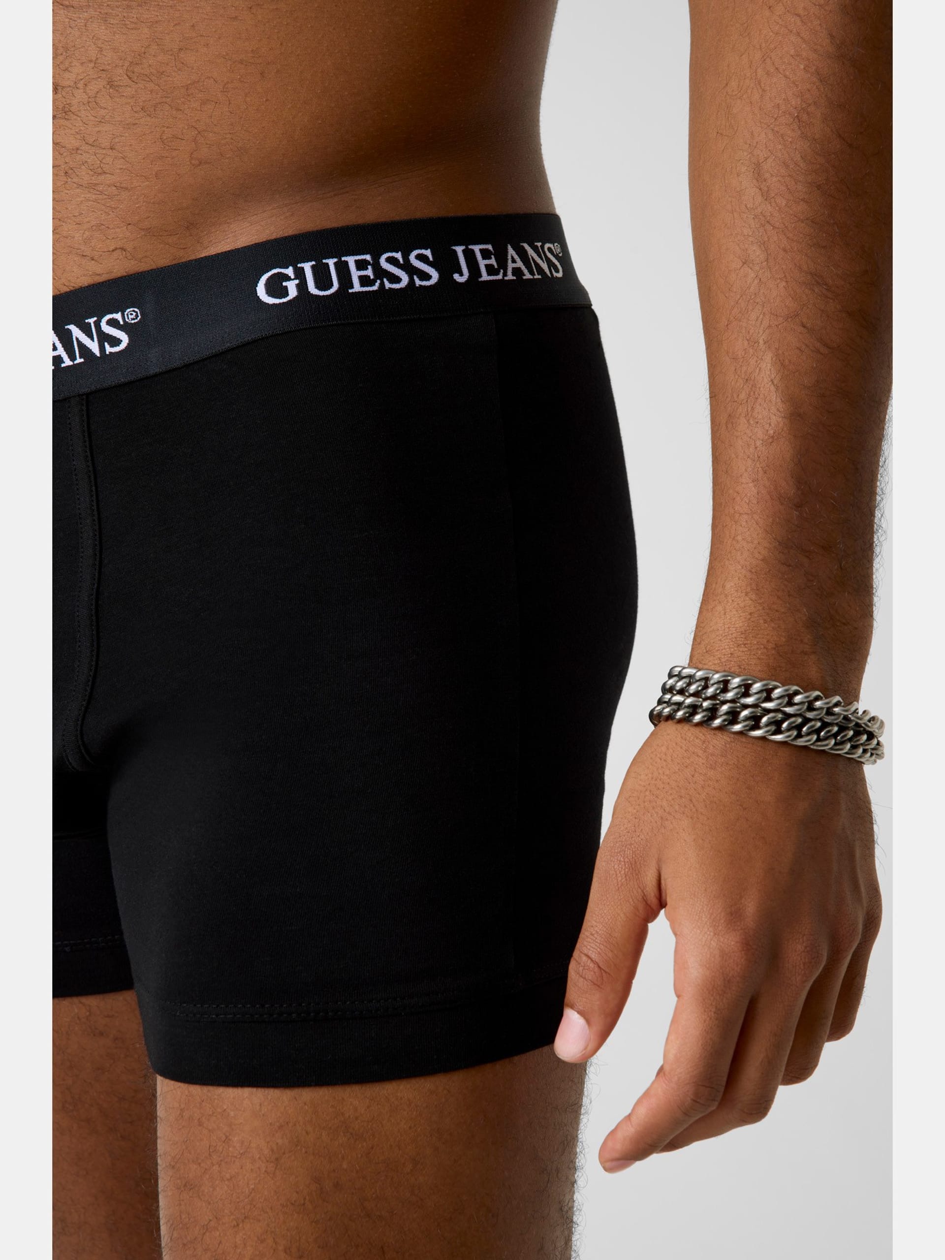Cuecas Boxer Eco GUESS Jeans, Pacote com 3 unidades