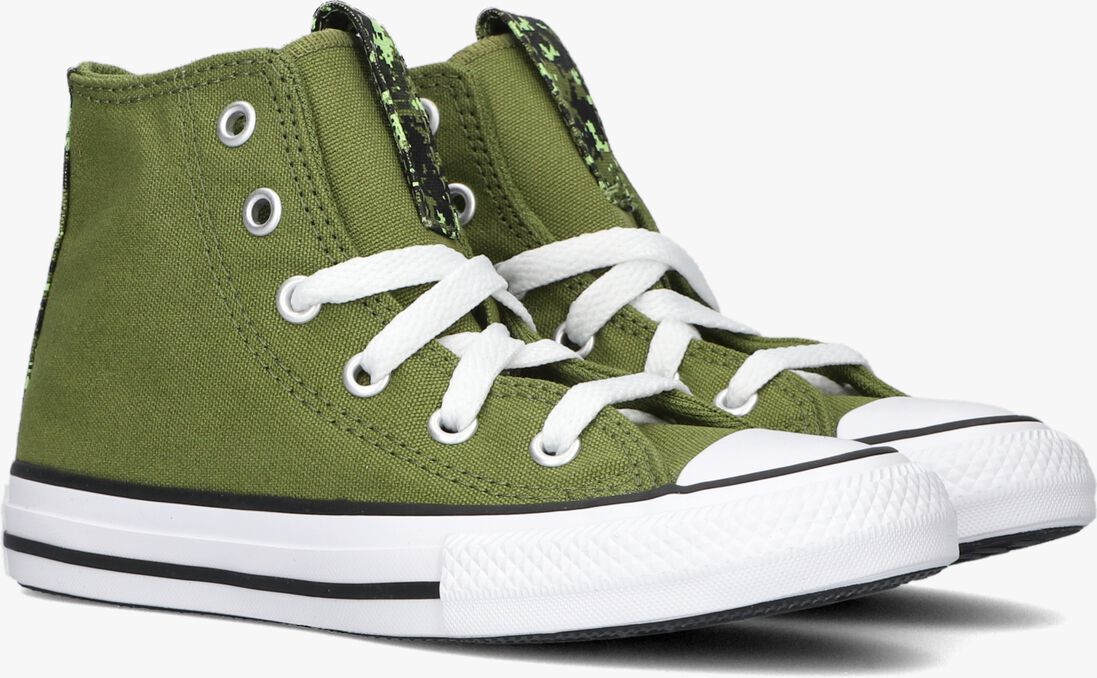 CONVERSE groene converse hoge sneaker chuck taylor all star digi camo
