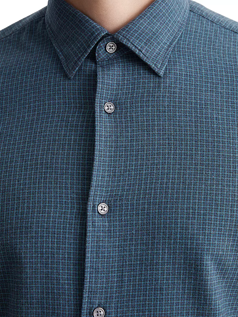 MARC O'POLO Hemd Regular Fit  dunkelblau