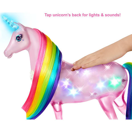 Barbie Dreamtopia Magical Lights enhjørning