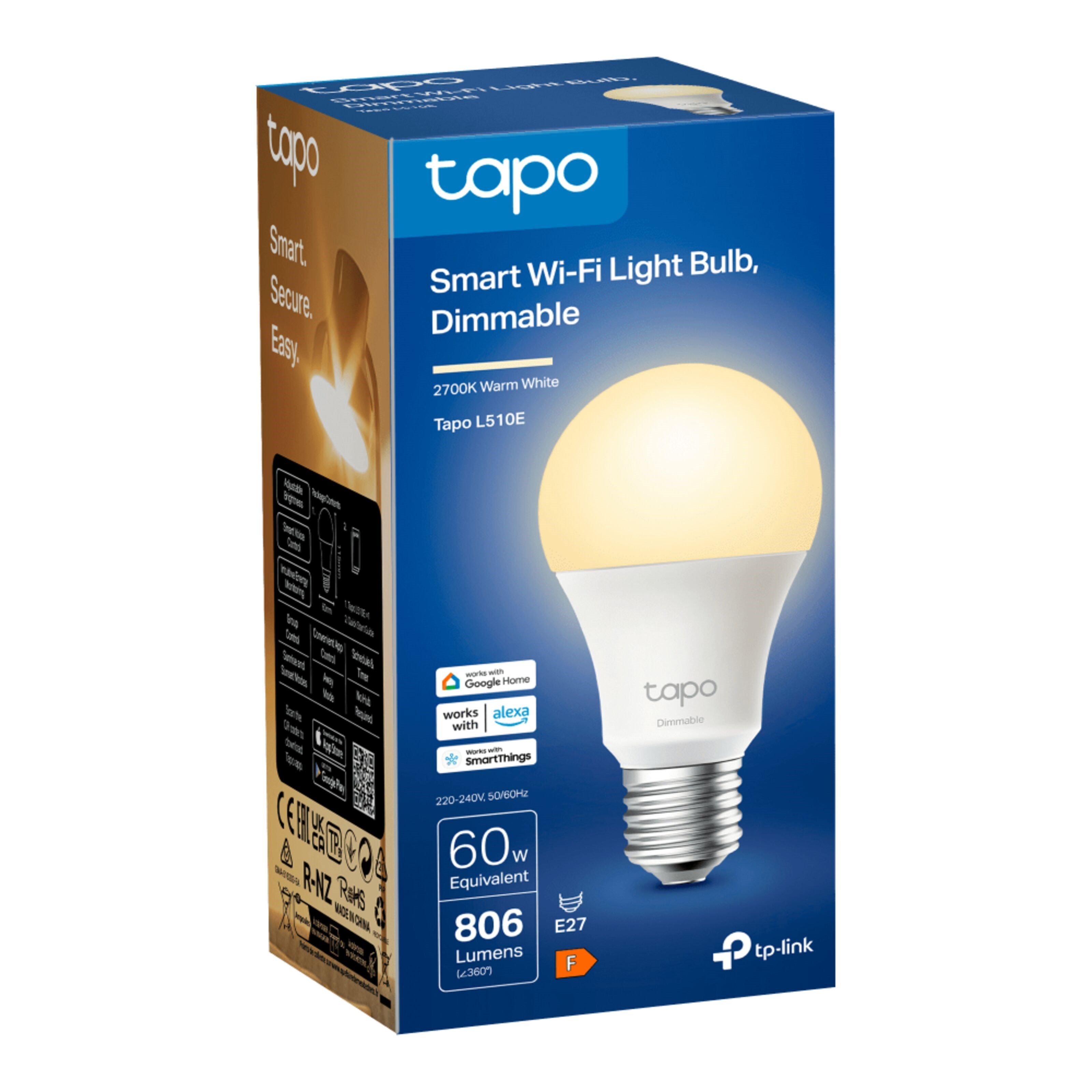 TP-link Tapo Smart wifi LED-pære