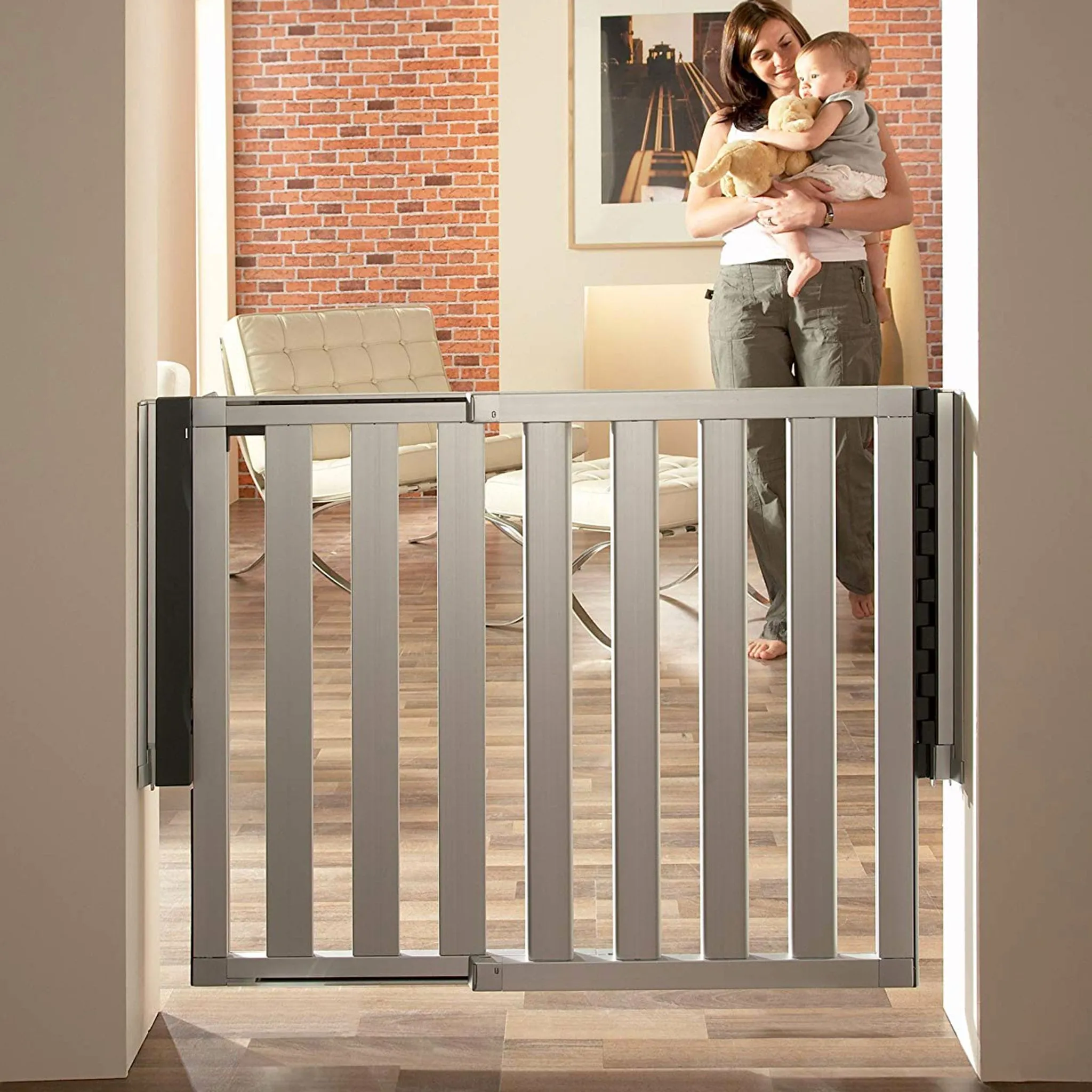 Munchkin Barrière Loft Aluminium