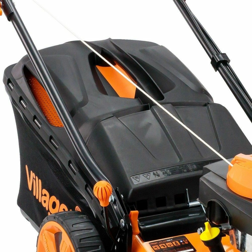 Tondeuse thermique autotractée 173cc 4,1 cv 50cm mulching villager atlas 5111t