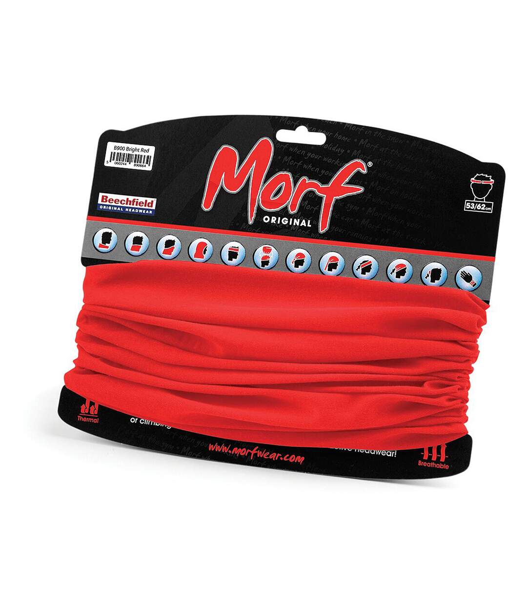 Beechfield - Echarpe multi-fonction - Femme (Rouge vif) (Taille unique) - UTRW266