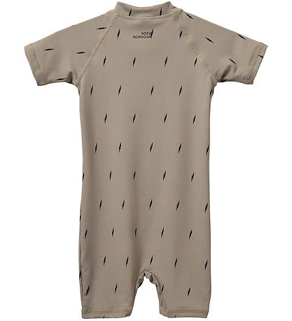 Sofie Schnoor Schwimmanzüg - Sofussb - UV50+ - Soft Beige m. Bli