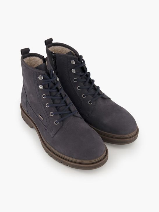 AM SHOE Schnür-Stiefelette Blau
