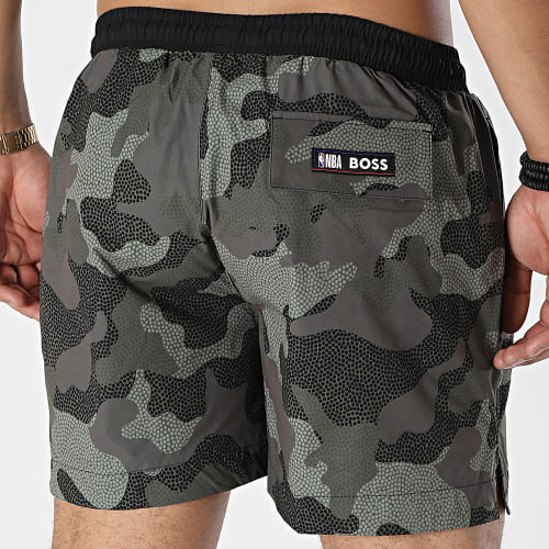 Short De Bain NBA 4.0 50478629 Vert Kaki Camouflage
