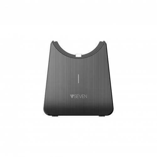 V7 HB605M, Headset, Handhållen, Kontor/callcenter, Svart, Grå, Mono, Svara på