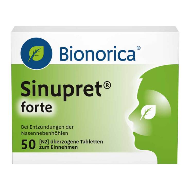 Sinupret forte überzogene Tabletten, 50 St