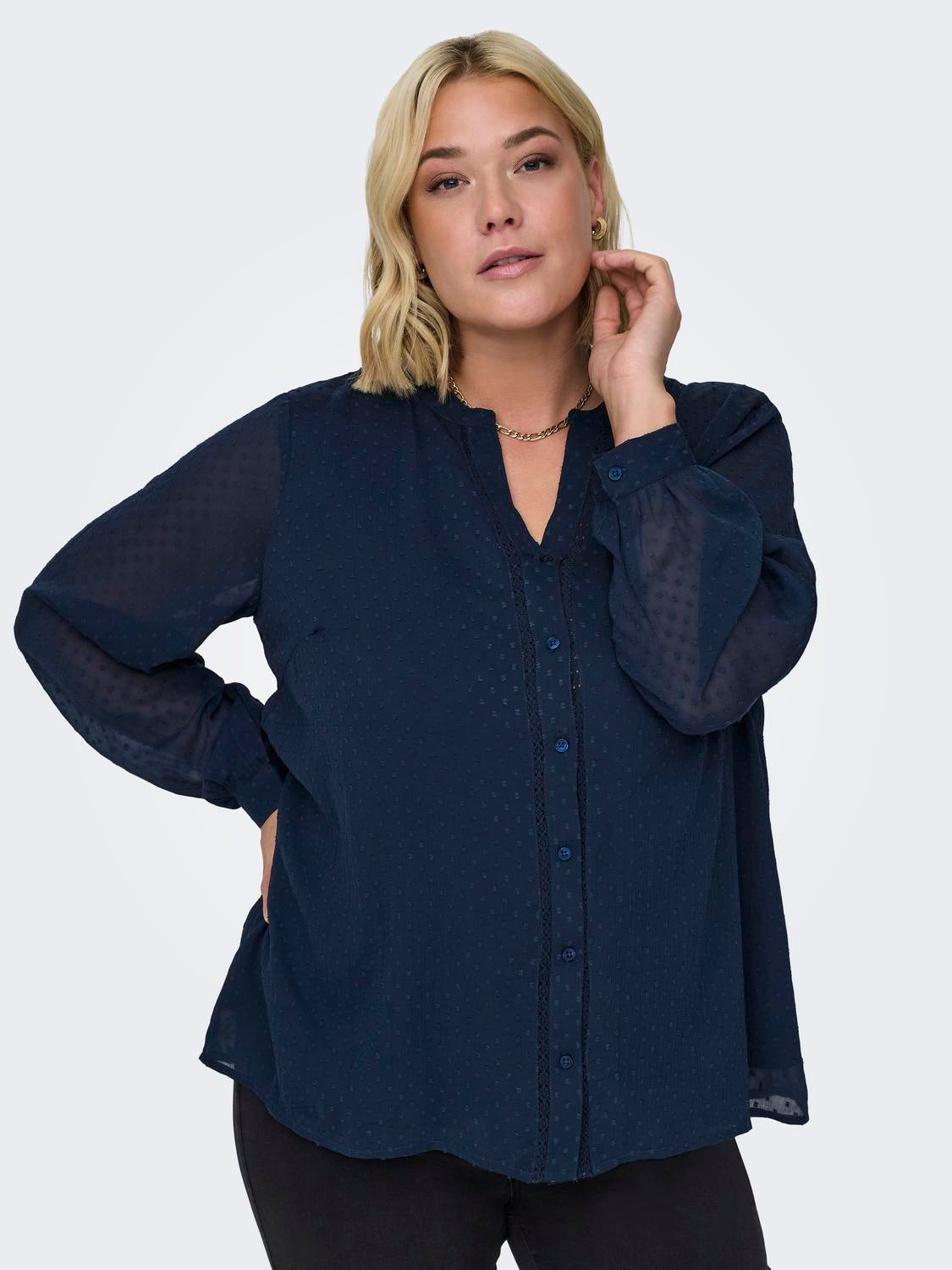 CARANINE Hemd Dress Blues