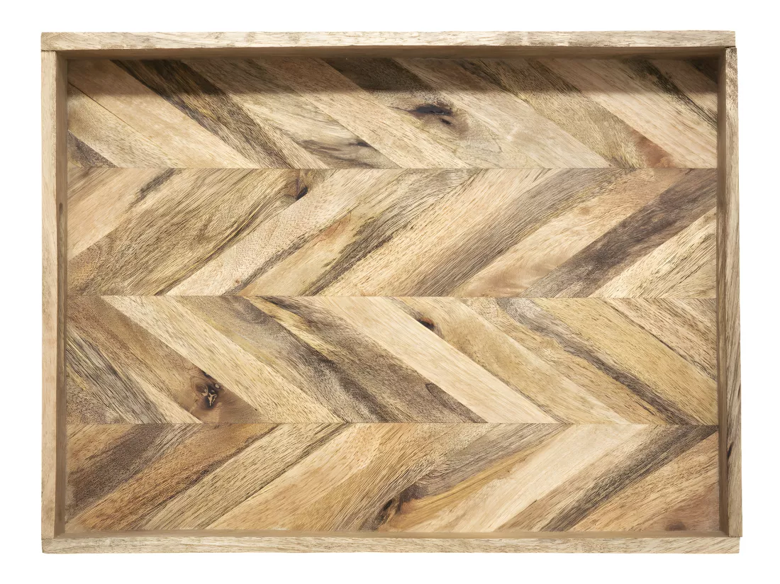 Set de 2 Plateaux en Bois de Manguier