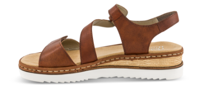 Rieker Damesandal Brun 679C7-24