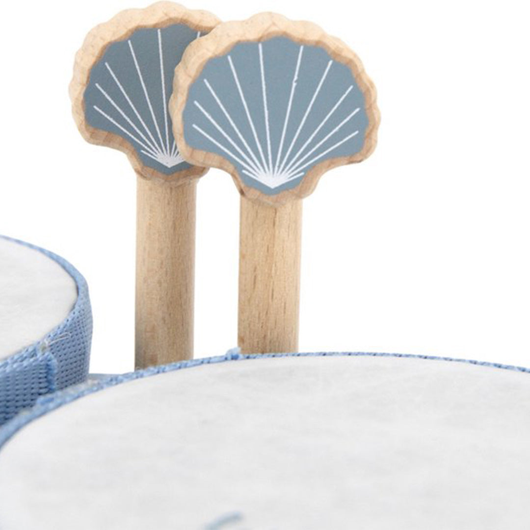 label label bongo's - blauw