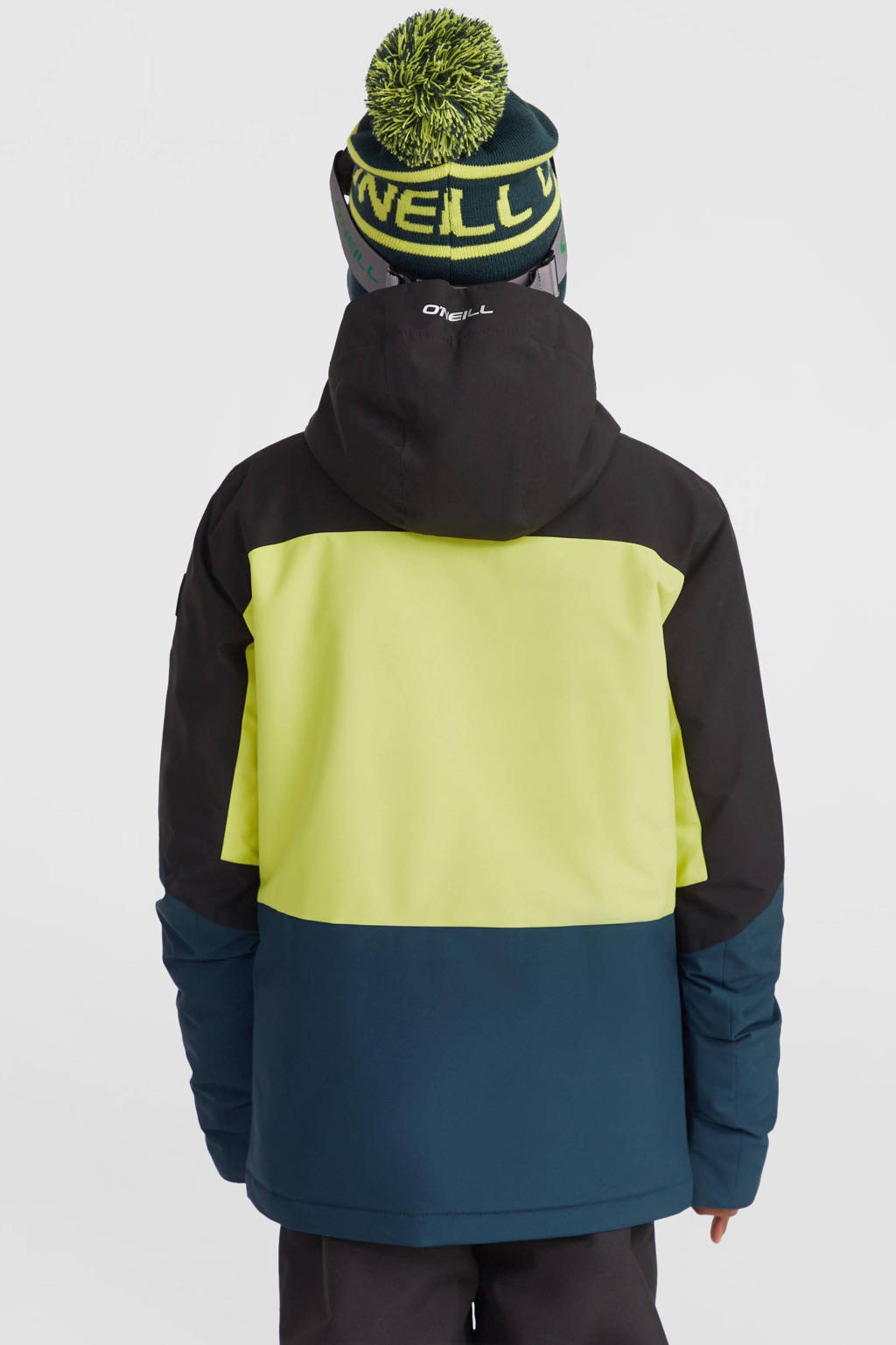 O'Neill ski-jack CARBONITE zwart/geel/donkerblauw