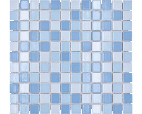 Keramisch mozaïek BM 200 30,2x33 cm mix blauw