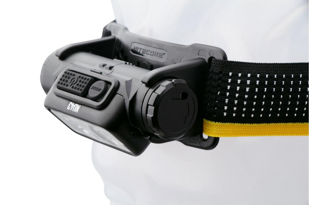 Nitecore NU43 oplaadbare hoofdlamp, 1400 lumen